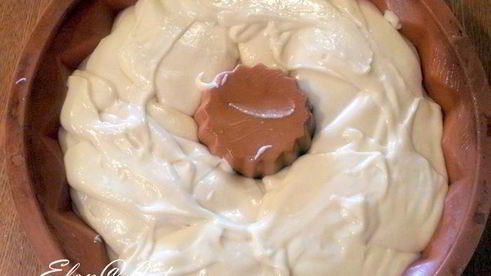 кекс персиковый нежный