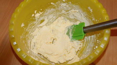 кекс с грушей и белым шоколадом