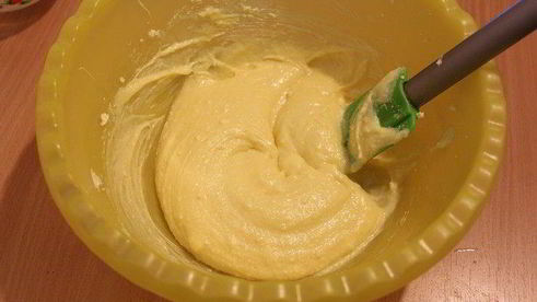 кекс с грушей и белым шоколадом