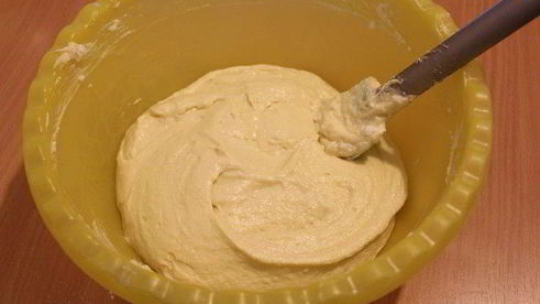 кекс с грушей и белым шоколадом