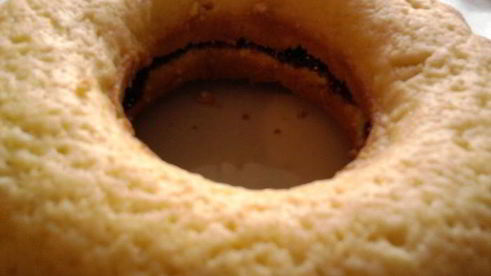 кекс с малиной