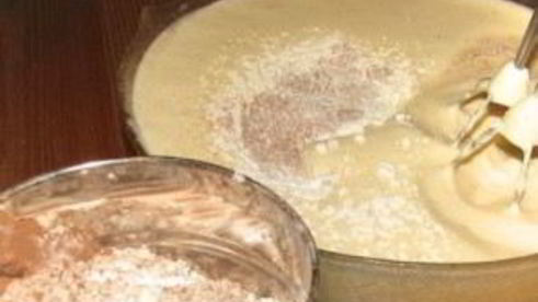 кекс с шоколадом