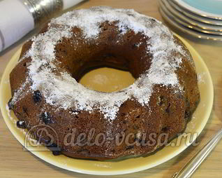 Кекс со смородиной