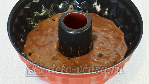 кекс со смородиной