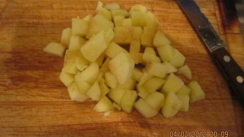 кекс яблочный