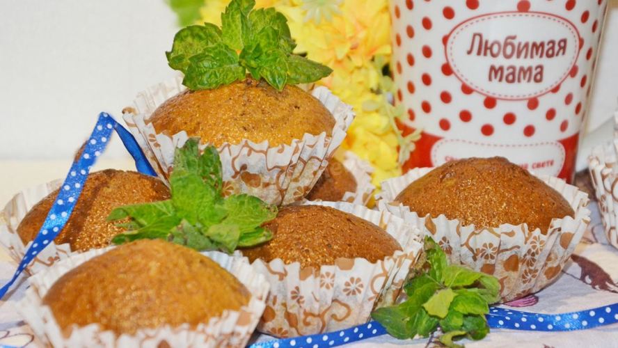 Рецепт кексы домашние полосатики