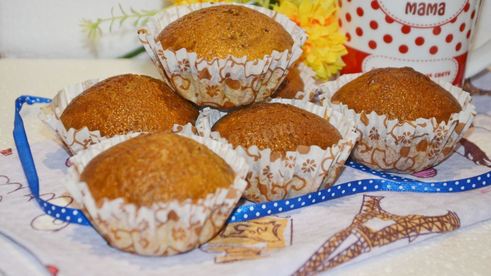 кексы домашние полосатики