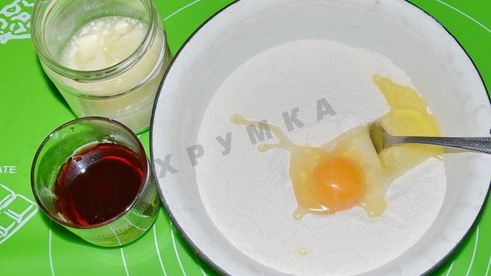 кексы медовые на кефире