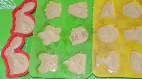 кексы медовые на кефире