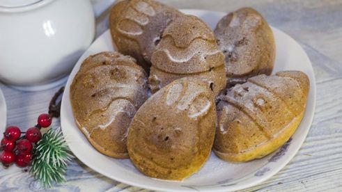 кексы на кефире и растительном масле