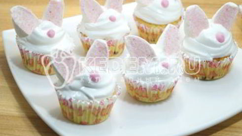 кексы пасхальные кролики