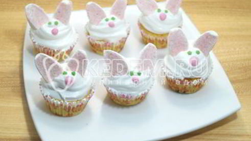 кексы пасхальные кролики
