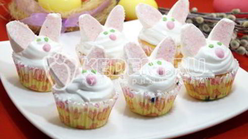 кексы пасхальные кролики