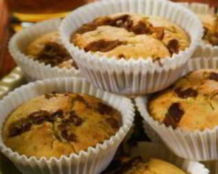 Кексы с беконом