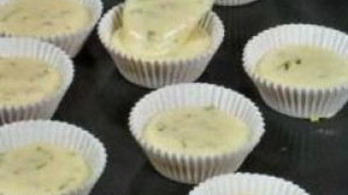 кексы с беконом