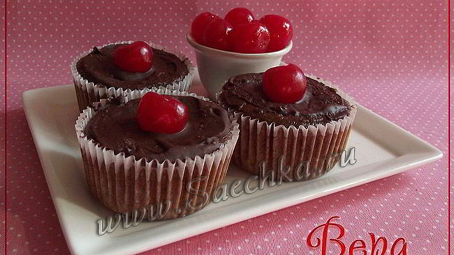 Рецепт кексы с ягодами