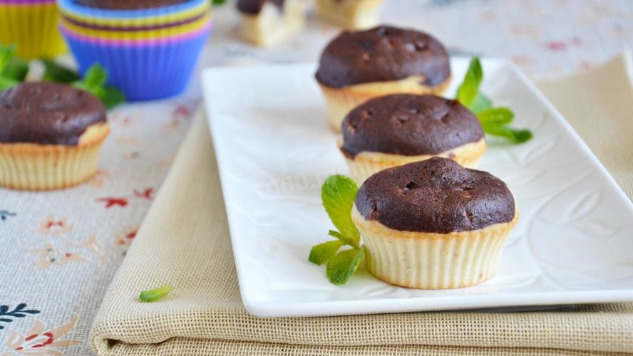 Рецепт кексы шоколадная шапочка