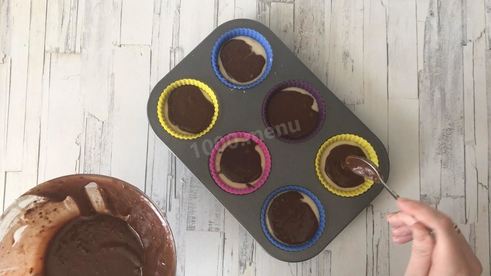 кексы шоколадная шапочка