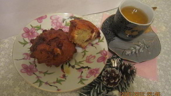 Рецепт Кексы зимнее утро