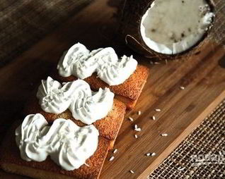 Кокосовый кекс Сказка