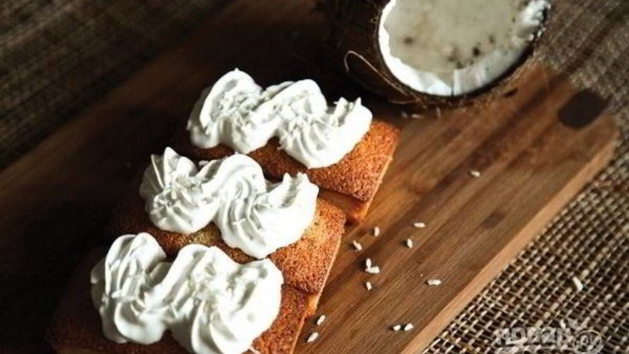 Рецепт кокосовый кекс сказка