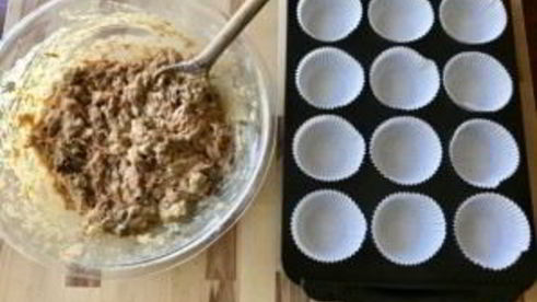 маленькие кексы в формочках