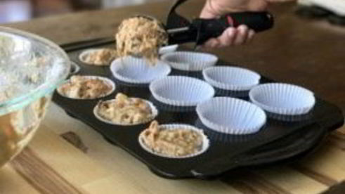 маленькие кексы в формочках