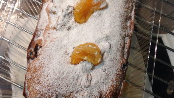 Рецепт Мандариновый рождественский кекс