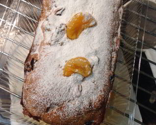 Мандариновый рождественский кекс