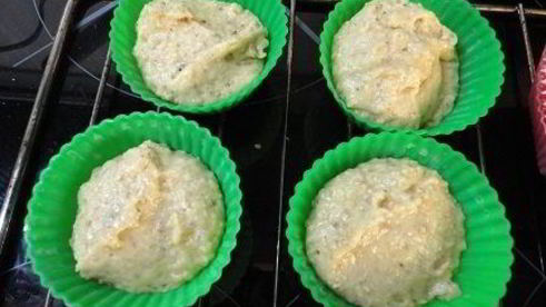 миндально-лимонные кексы