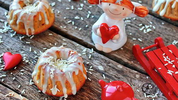 Рецепт Миндальные кексы из творога