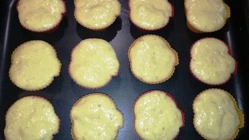 нежнейшие дрожжевые рисовые кексы