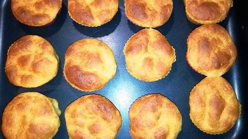 нежнейшие дрожжевые рисовые кексы