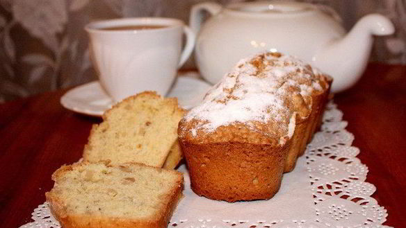 Рецепт Очень простой ореховый кекс