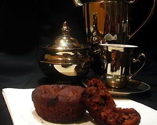 Постные фасолевые кексы