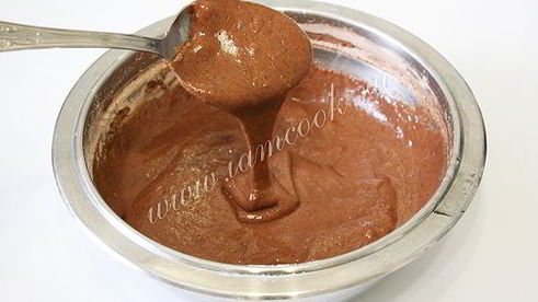 постные шоколадно-вишневые кексы