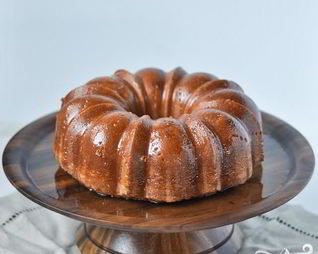 Ромовый кекс с глазурью