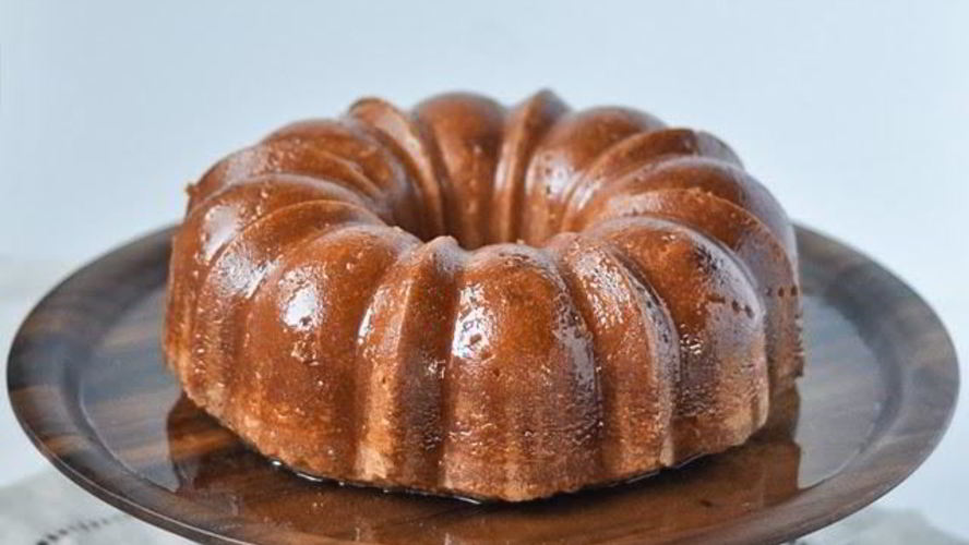 Рецепт ромовый кекс с глазурью