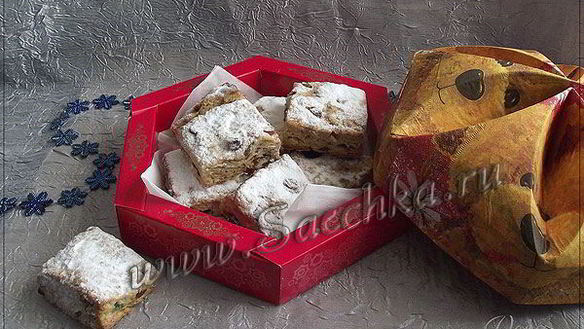 Рецепт Рождественские мини Штоллены