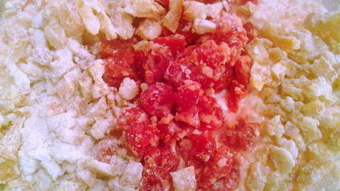 рождественский творожный штоллен