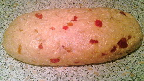 рождественский творожный штоллен