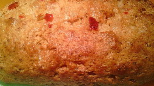 рождественский творожный штоллен