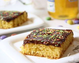 Шоколадная глазурь для кексов