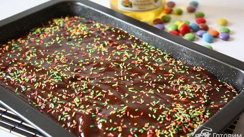 шоколадная глазурь для кексов