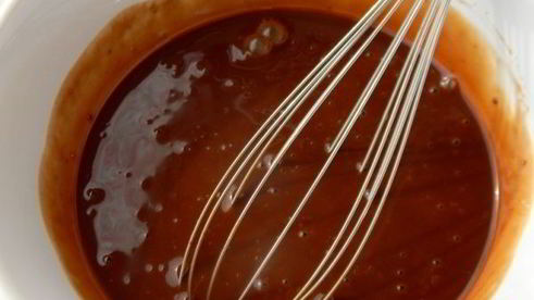 шоколадно-свекольный кекс