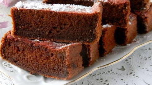 шоколадно-свекольный кекс