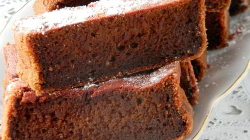 шоколадно-свекольный кекс