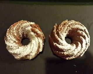 Шоколадно-творожные кексы