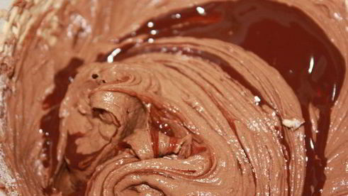 шоколадный кекс с фисташками