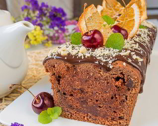 Шоколадный кекс с цуккини